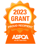 ASPCA grant recipient badge